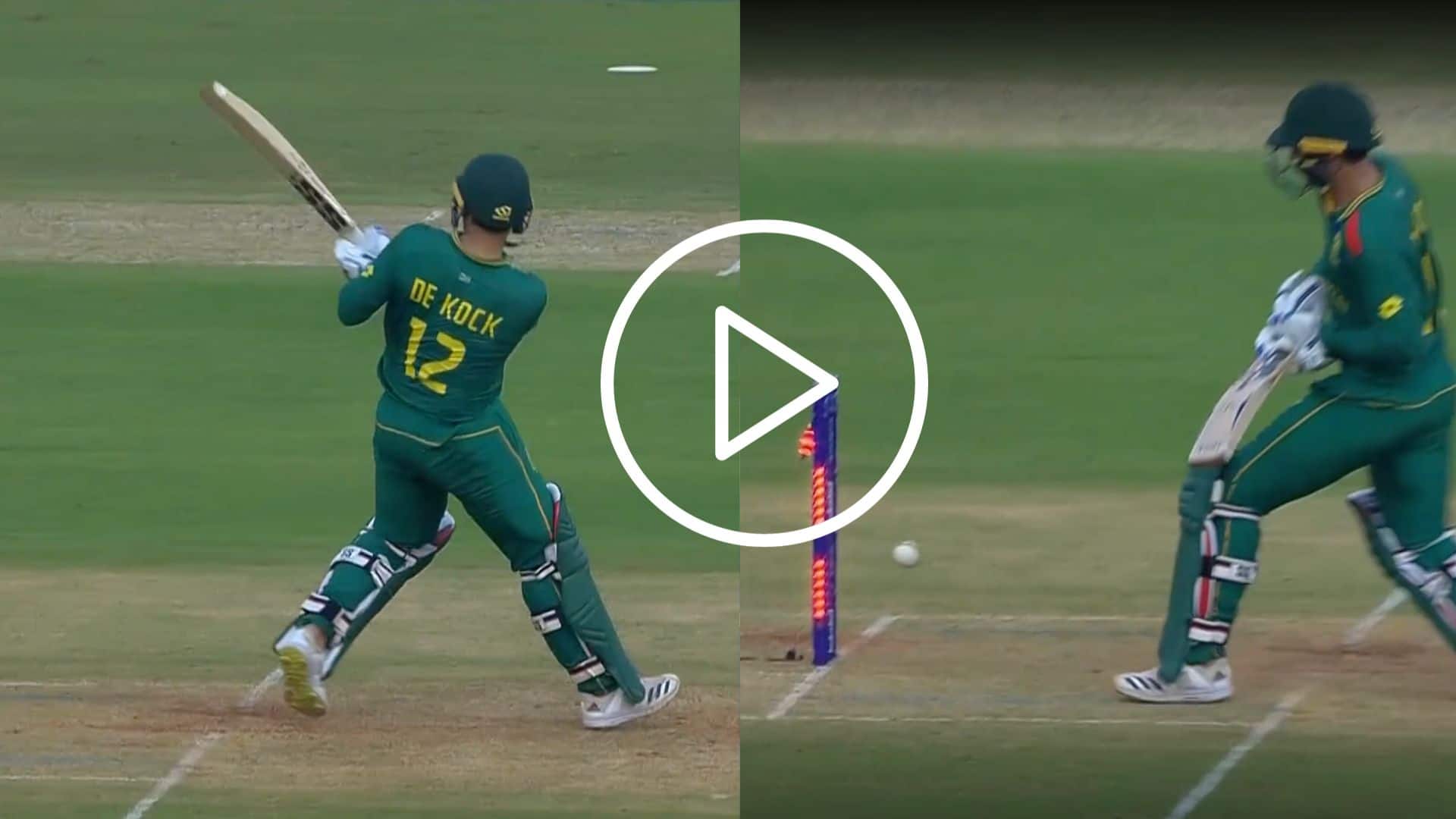 [Watch] Misjudgement Leads To Quinton de Kock's Dismissal At The Hands Of Glenn Maxwell